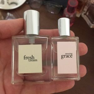 Philosophy fresh cream and amazing grace